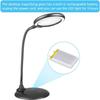 Magnifying Lamp - Raweao - 5X - Rechargeable - Black - 2000 mAh