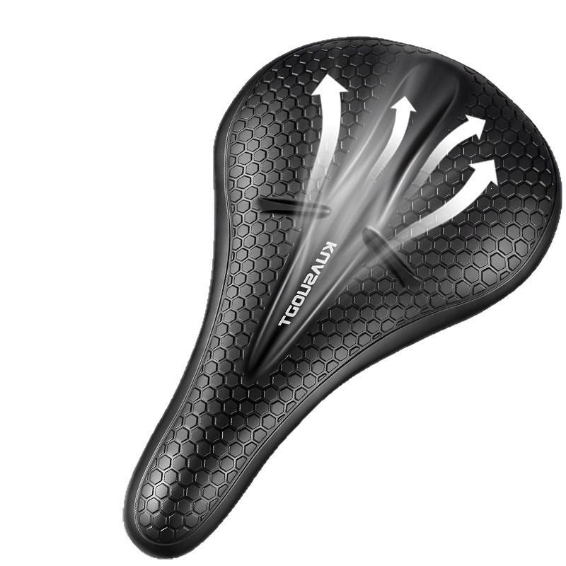Silicone Waterproof Bike Seat Cushion Cover Universal Cycling Saddle Mountain Road Bikes