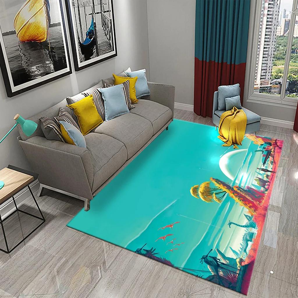 Classic Retro Poster Carpet for Living Room Bedroom Mat Home Decor Childrens Room Floor Rug Bathroom Mat Doormat Entrance Carpet