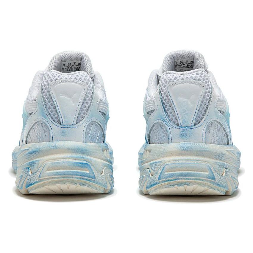 Puma Velophasis Overdye Unisex Sneakers White Pristine 391966-01