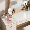 Bathroom Vanity Storage Tray for Countertop Melamine Plastic Organizer Tray for Dresser Tops, Toilet, Perfume Small Decorative