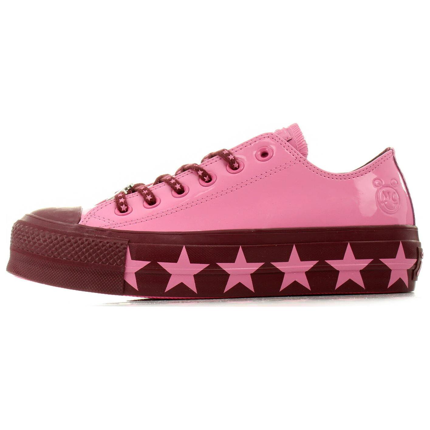 

Chuck Taylor All Star Miley Cyrus x Chuck Taylor All Star Wmns Converse Lift Ox Pink Burgundy Women s 563718C 37
