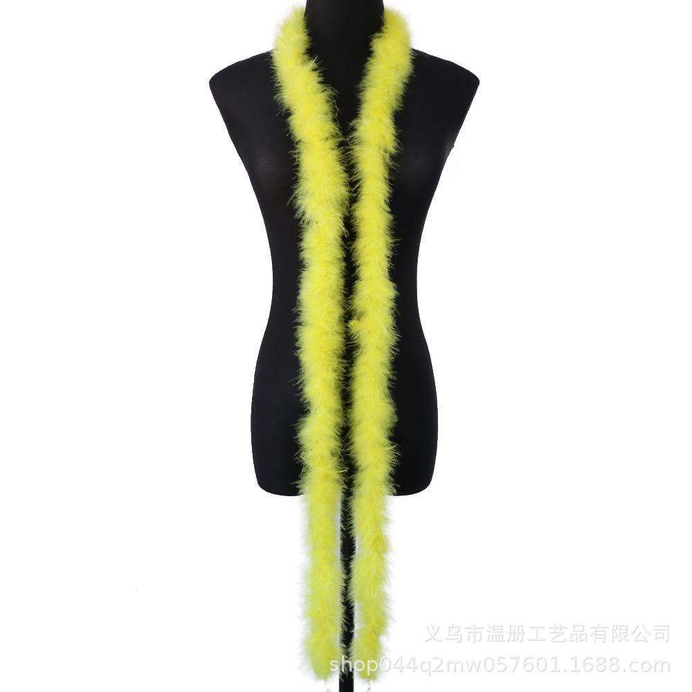 11G Flat Top Clothing Accessories Diy Material Turkey Plush Strip Scarf Crafts Accessories New