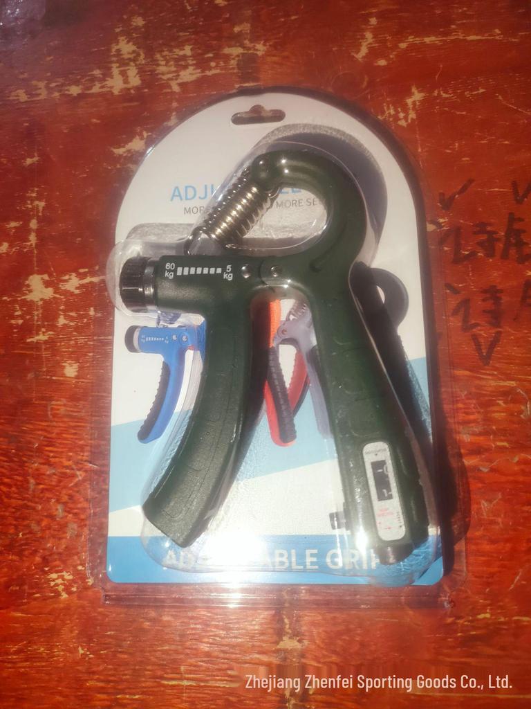 Adjustable Hand Gripper with Counter for Finger, Wrist, and Arm Strength Training