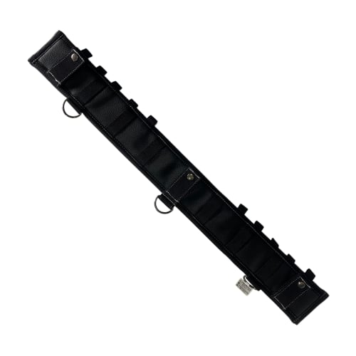 Artisan-made Reinforced Support Belt, 800mm, with 9 Belt Loops and 3 D-Rings, STC-510