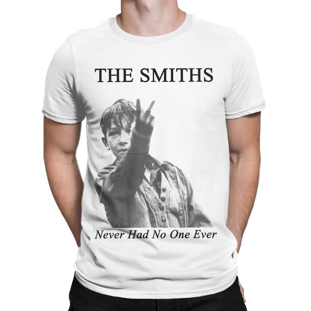 The Smiths Hade Aldrig Någon Någonsin Herr T-shirt Rolig T-shirt Kortärmad Rundhalsad T-shirts Bomull Presentidé Kläder