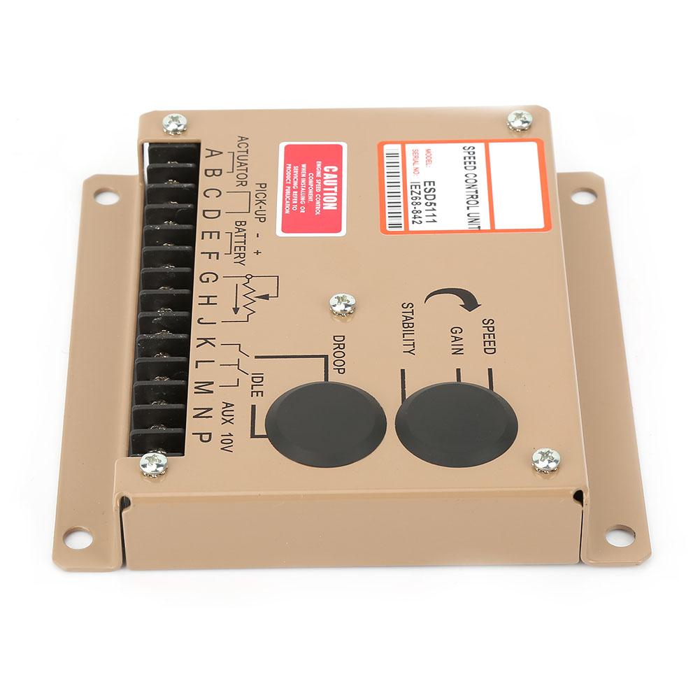 ESD5111 Generator Electronic Engine Speed Controller Adjustable Motor Speed Regulator Board