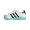 Superstar CF Lumini LED C - Alb Semi-Flash Aqua Adidași Copii Alb-Nor Negru-Fundamental IG7004