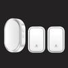 Kajia Si Wireless Smart Doorbell - Battery-Free, Long-Range Notification Button for Home.