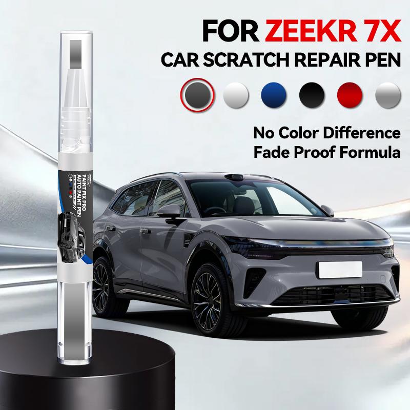 

OPRTAMG Hot Purpose Vehicle For ZEEKR 7X 2024-2025 CX1E Paint Repair Pen Touch Up Scratch Remover DIY Auto Accessories Black Whi