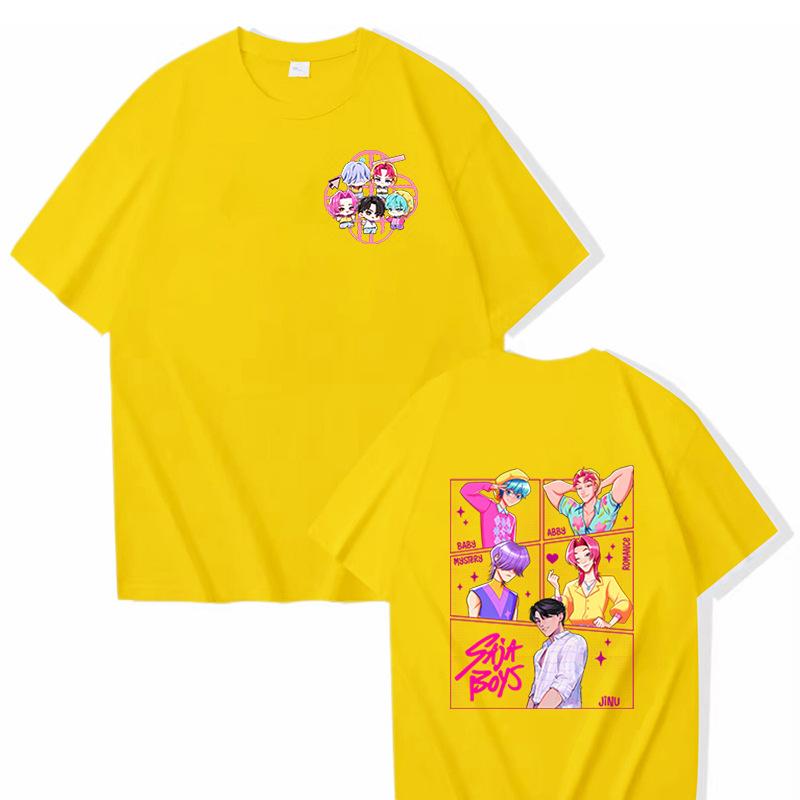 16 Colors Movie KPop Demon Hunters Saja Boys Graphic Tshirts Men Women Korean Fashion Trend Streetwear Unisex Casual T-shirt