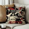 Band LLed ZZeppelin Pillow Cover for Bedroom Room and Living Room Sofa Decorative Cushion Cover
