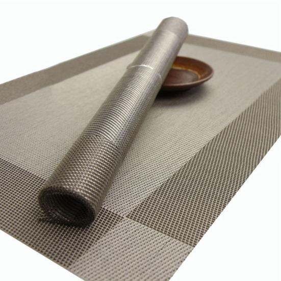 4Pcs/Set Anti-slip Thermal Insulation Placemat Pad Dining Table Mat Accessory