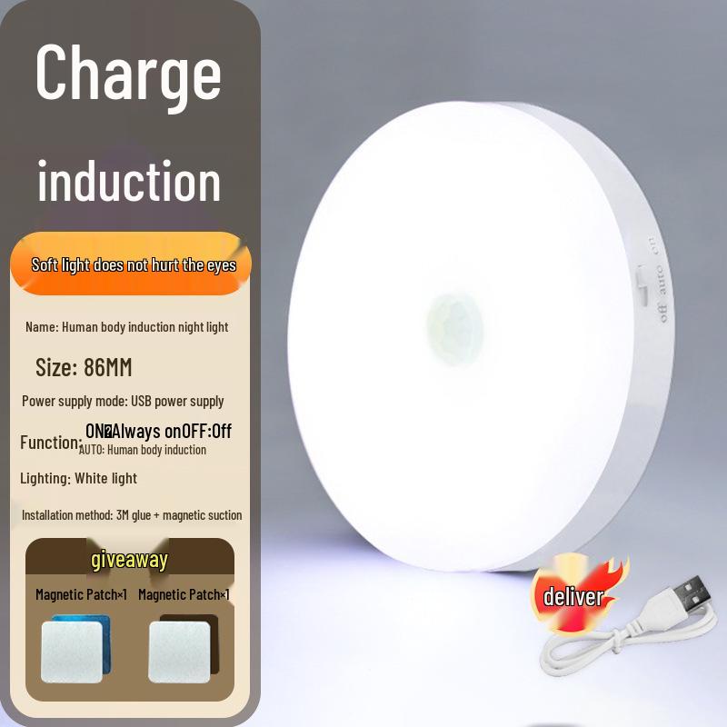 2024 Smart Voice-Controlled Night Light for Corridors and Aisles - Automatic Activation at Night