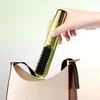 Wireless Straight Hair Comb Anti-Scalding Design 3-Speed Temperature LED Display USB Charging Hair Straightener