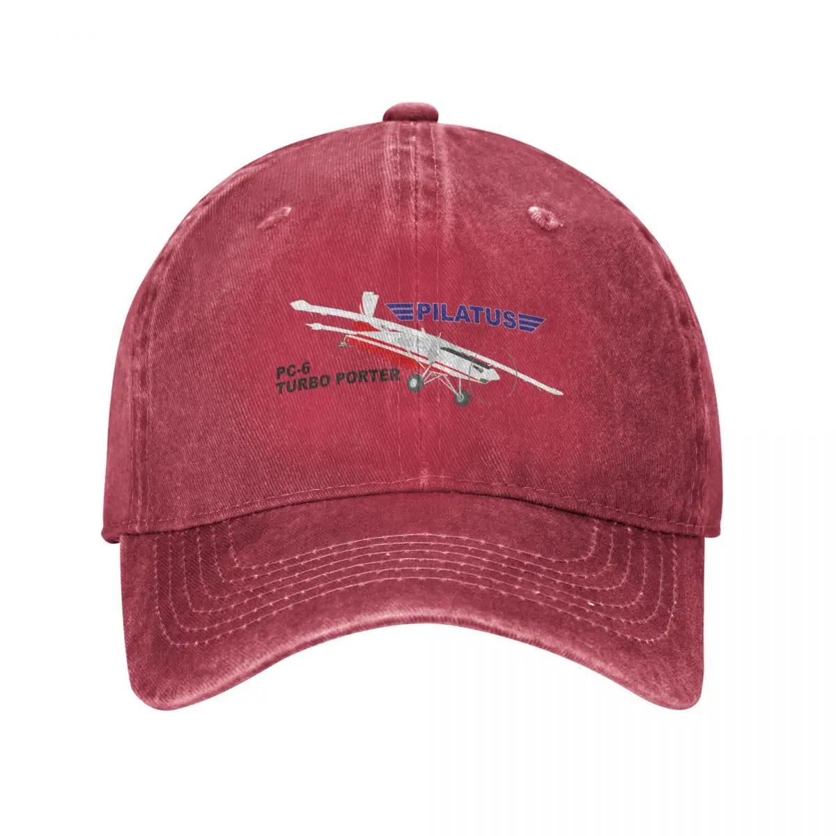 Pilatus PC Baseball Cap Golf Cap Trucker Cap party Hat Hood Women Hats Unisexs