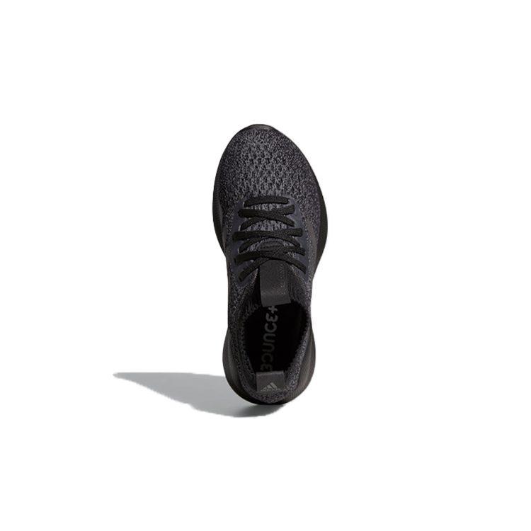 Adidas Purebounce+ Abrasion Resistant Breathable Low top Kids' Running Shoes Black Teenagers B76071