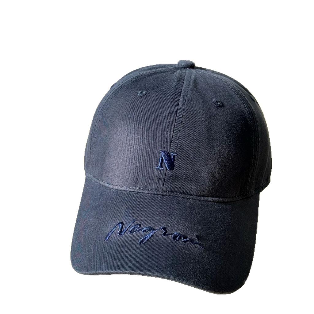 Korean-style women's spring and autumn fashion soft-top baseball cap, bright color versatile couple's trendy internet celebrity duckbill cap