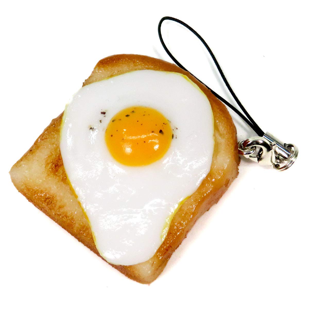 

Food Sample Strap Fried Egg Toast that Looks Like You Want to Eat It 270OS -