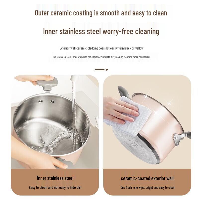 Supor 304 Stainless Steel Multi-purpose Pot