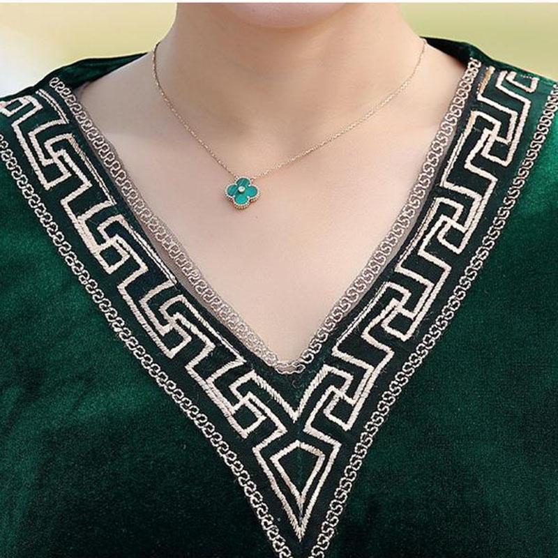 Women's Plus Size Blouse Loose V-Neck Velvet Blouse Spring Autumn Long Sleeve Velvet Pullover Top