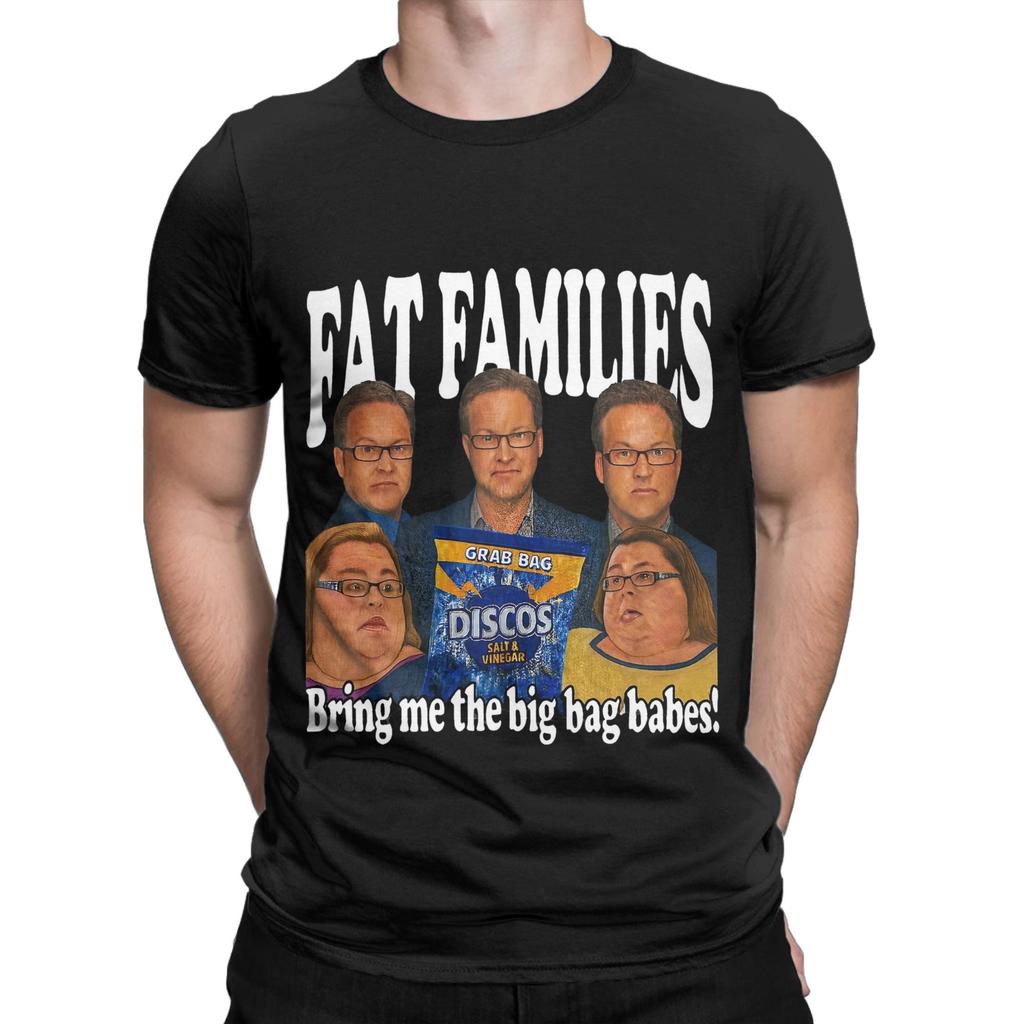 FAT FAMILIES T Shirt Summer Bring Me The Big Bag Babes Harajuku T Shirts Men Cotton Crew Neck Tees Short-Sleeve Streetwear Tops