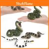 Cobra Coral Pythonmodel Brinquedo de PVC Réptil Decoração Para Crianças Uso Educacional e Colecionável