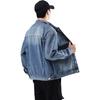 Tonlion Denim Jackets Men's Blue Tone Lapel Moderate G6303140565080K