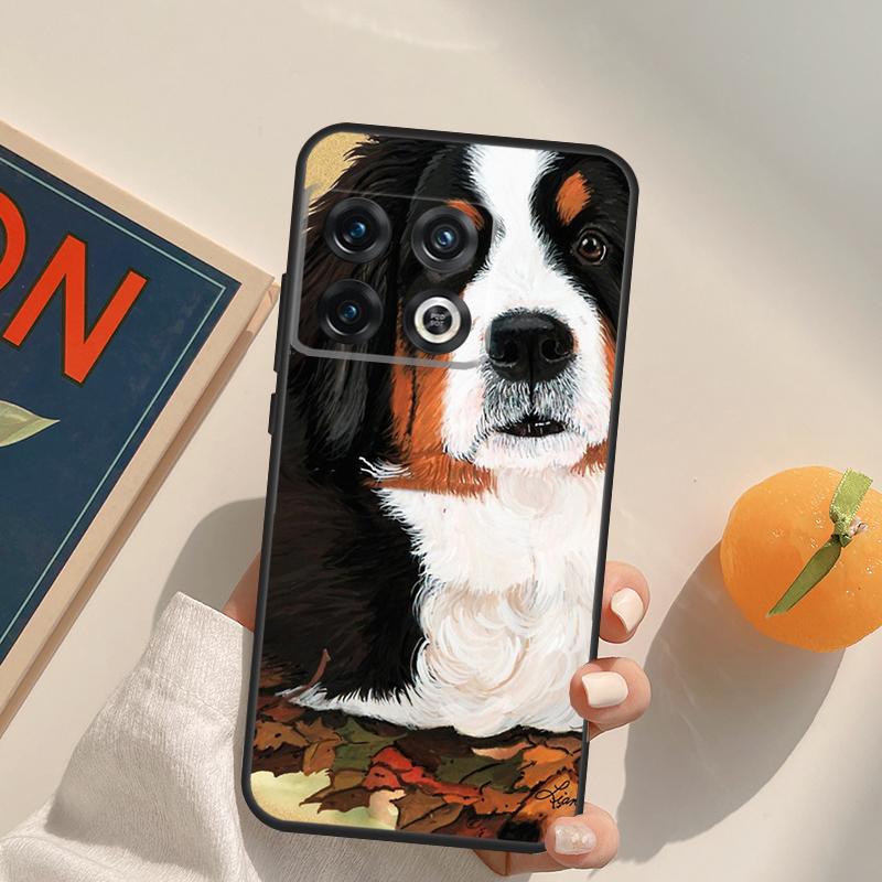 Funny Bernese Mountain Dog Case For OnePlus 15 13 12 11 13R 12R 10T 8T 13T OnePlus Nord 5 CE 3 2 4 Lite N20 N30 Cover