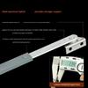 Metal Window Control Stay Window Limiter with Reinforced Integrated Sliding Track and Manual Lock for Position Adjustment Tasks