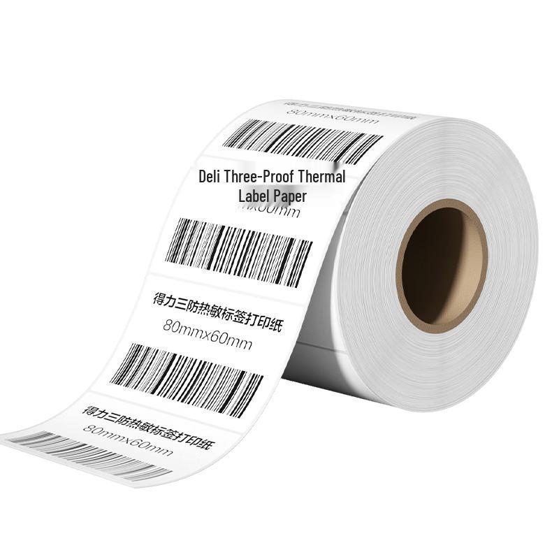 Deli Thermal Shipping Label Paper CN plug (adapter included)