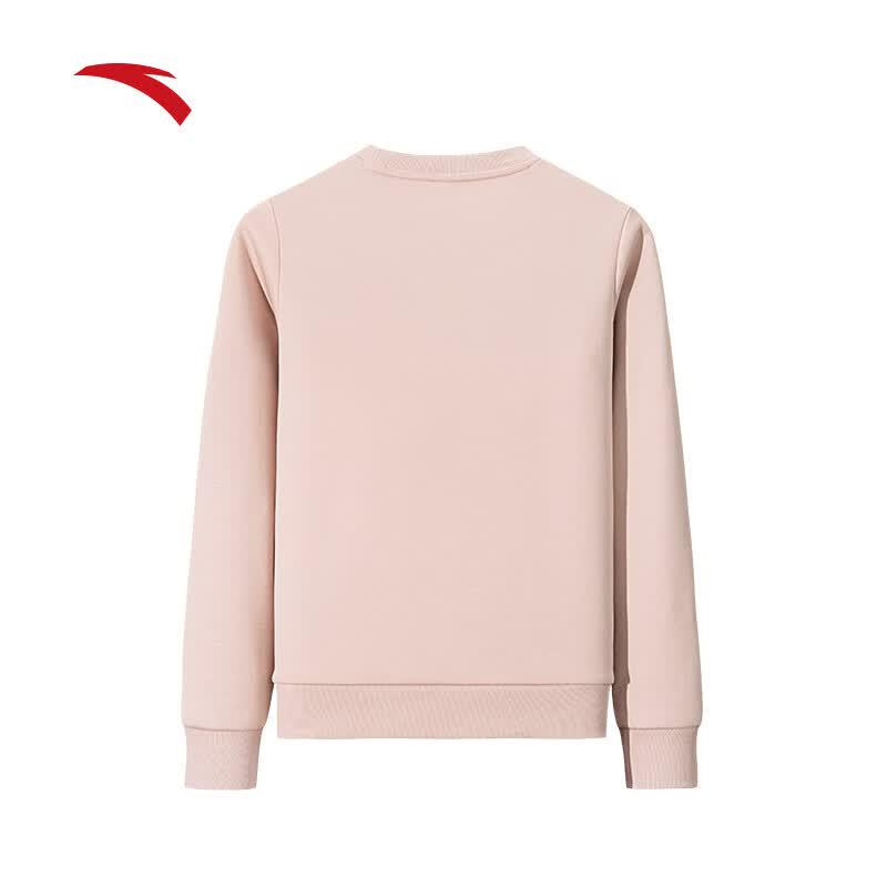 Anta Women s Fleece-Lined Crew Neck Sweatshirt L