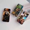 Rocket Raccoon Phone Case for Motorola Edge 20 30 S30 40 50 Fusion Lite Plus Pro Ultra Neo One Action Zoom Hyper Power Macro Vision