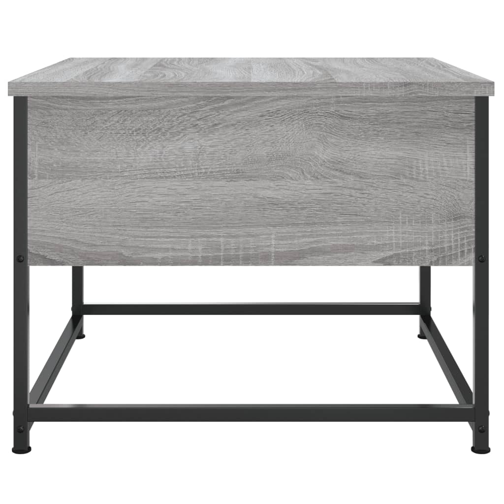  Coffee Table, Grey Sonoma Oak, 51x51x40 Cm