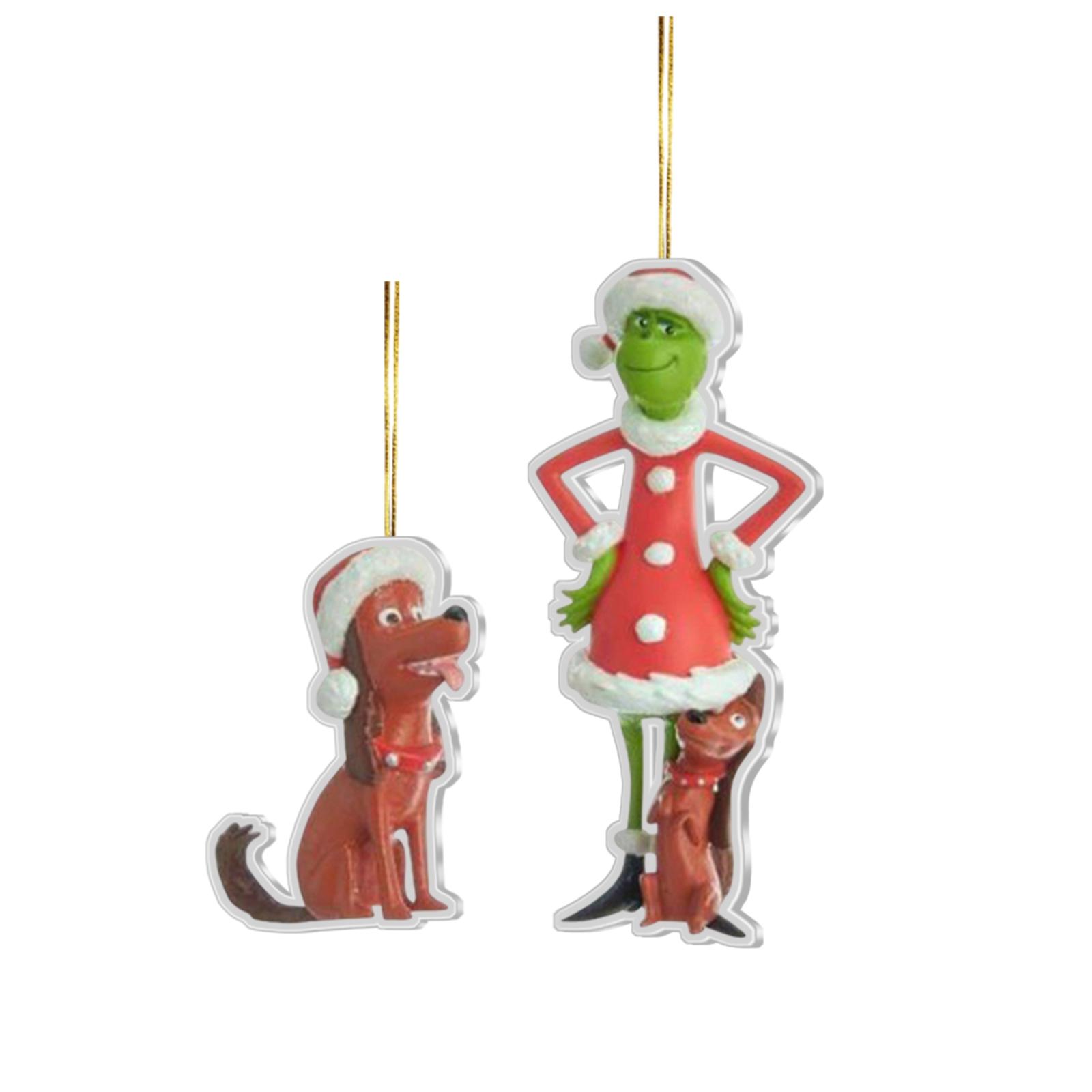 

2D Акриловые Рождественские Елочные Украшения и Подвески - Идеальный Рождественский Домашний Декор и Подарки One Size