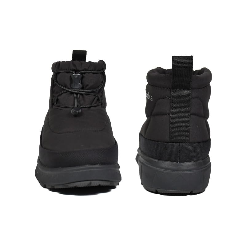 Columbia Yellow Tail Shorty Waterproof YU2743 Rain and Snow Size and Omni-Heat Boots, Black, 010, Short, (Black, 24.0, Men's Women's) [Used]