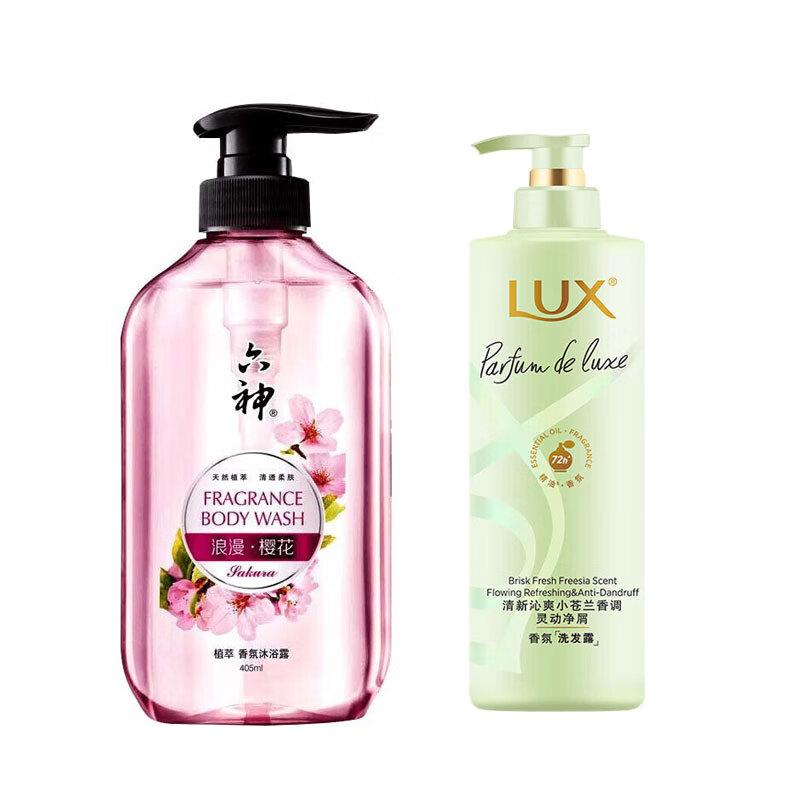 

Liu Shen Cherry Blossom Shower Gel & Lux Freesia Shampoo Bundle