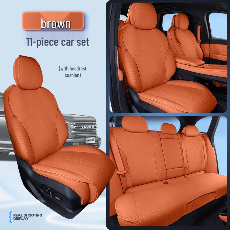 Haval H9 Universal Seat Cushion: Four-Season Breathable Ventilated Cover for Five-Seater Cars.