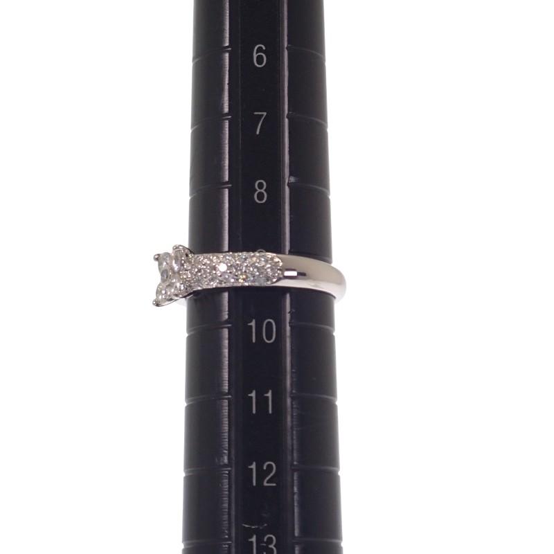 no brand  #9(JP Size) ring Pt900Platinum Women