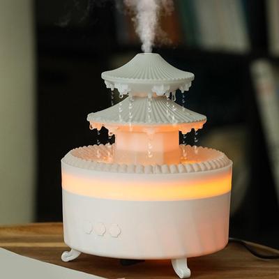 Pagoda Shape Humidifier Essential Oil Diffuser EU 220V for Office, Bedroom