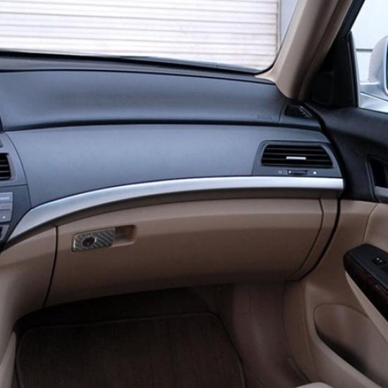 For Honda Accord 2008-12 Carbon Fiber Interior Glove Box Handle Cover Trim