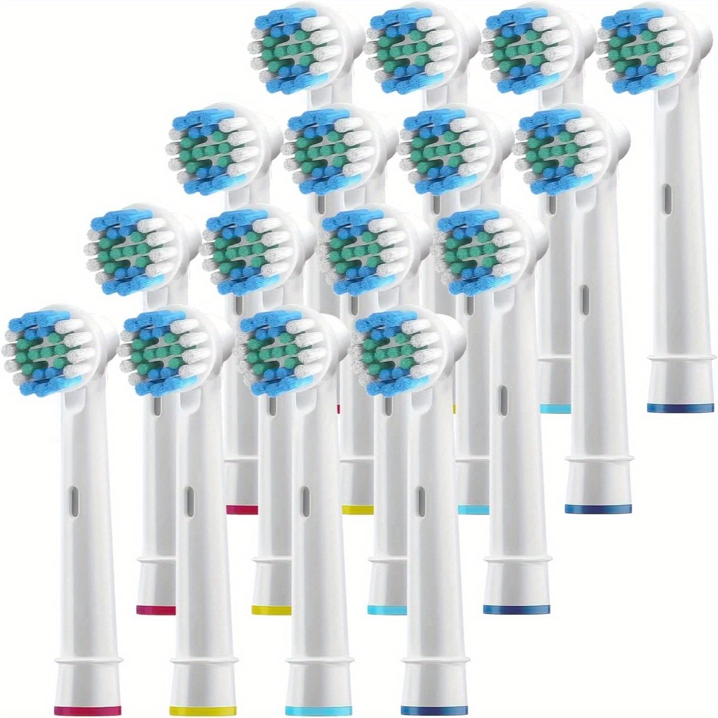 4/12/16/20 Pièces Têtes de Brosse à Dents de Remplacement Compatibles avec les Têtes de Brosse à Dents Électriques Professionnelles Oral-B Braun