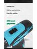 12V Dual-Speed Multifunctional Lithium Electric Drill: High-Power, Portable, Handheld Pistol for Household Use