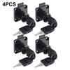 Cabinet Drawer Latch Locks Mailboxes Lock Furniture Hardware Wardrobe Cabinet Door Locks Bedside Bookcase Lock With 2 Keys