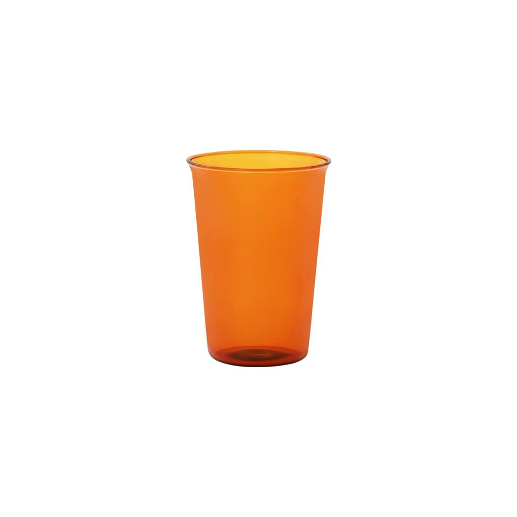 KINTO CAST AMBER Glass 430ml Glass Microwave and Dishwasher Safe 21456 Heat-Resistant