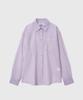 GENERALIDEA Summer Wrinkle Sheer Shirt [Lavender] / Wbe2L03531