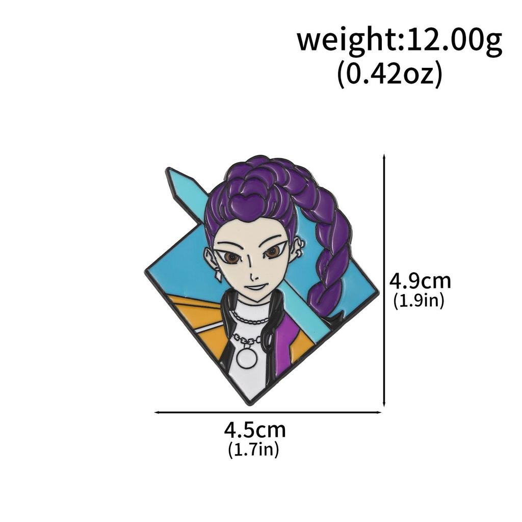 Anime K-POP Dämonenjägerin Anhänger Perlen DIY Armband