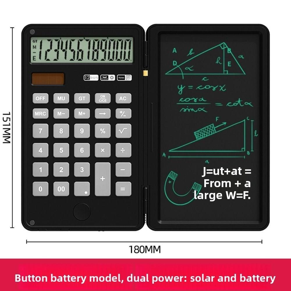 2in1 Function Calculators with Tablet LCD Writing Board with Stylus  Financial Institution