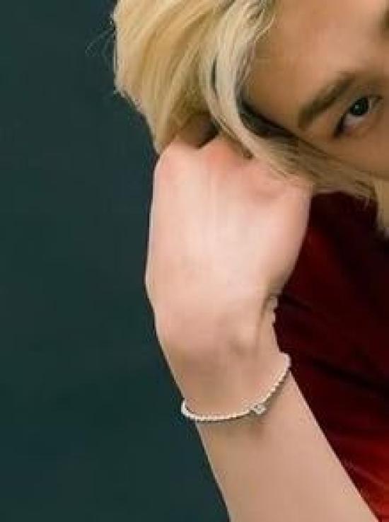Metal Ball featuring Stray signature simple Korean idol accessory [AREUM] Bracelet, Kids' Hyunjin's motif, fashion,