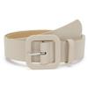 Trendy Square Clasp Belt for Women Durable PU Leather Strap Adjustable Fit Casual Formal Wear